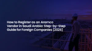 aramco vendor registration