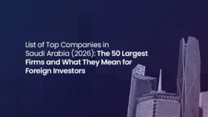List of top companies in saudi arabia