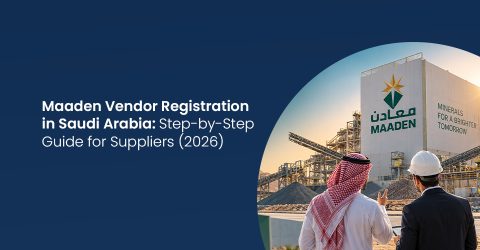 Maaden Vendor Registration in Saudi Arabia