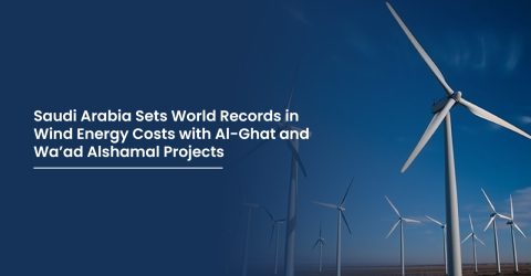 Saudi Arabia Sets World Records in Wind Energy Costs with Al-Ghat and Wa’ad Alshamal Projects